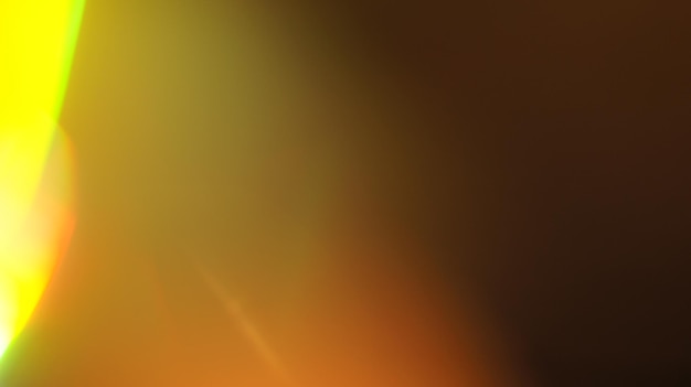 Efecto de fugas de luz del arco iris Superposiciones Espectro de colores brillantes Resplandor Destello de lente
