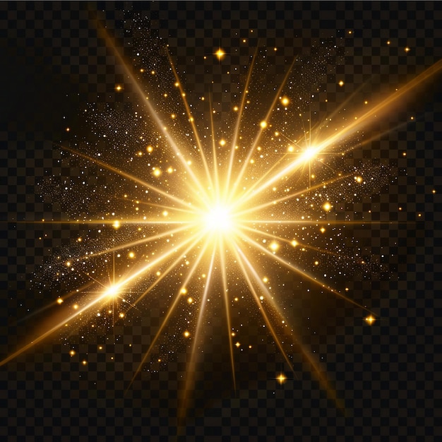 Efecto de llamarada de luz Fondo