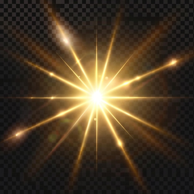 Efecto de llamarada de luz Fondo