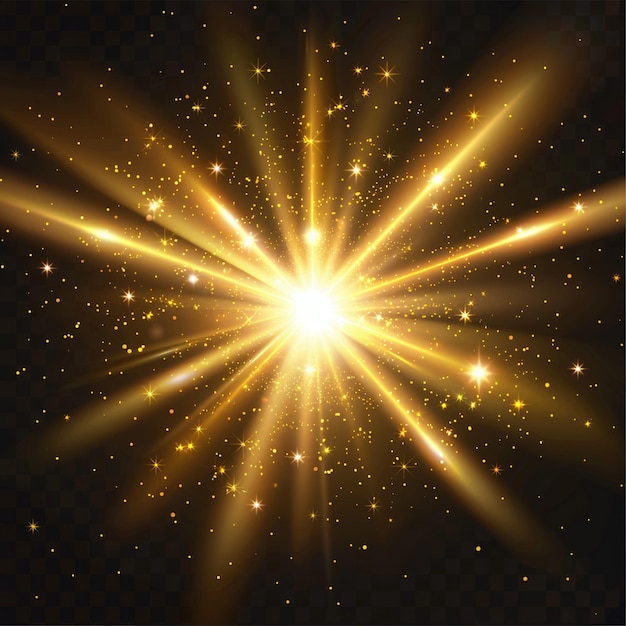 Efecto de llamarada de luz Fondo