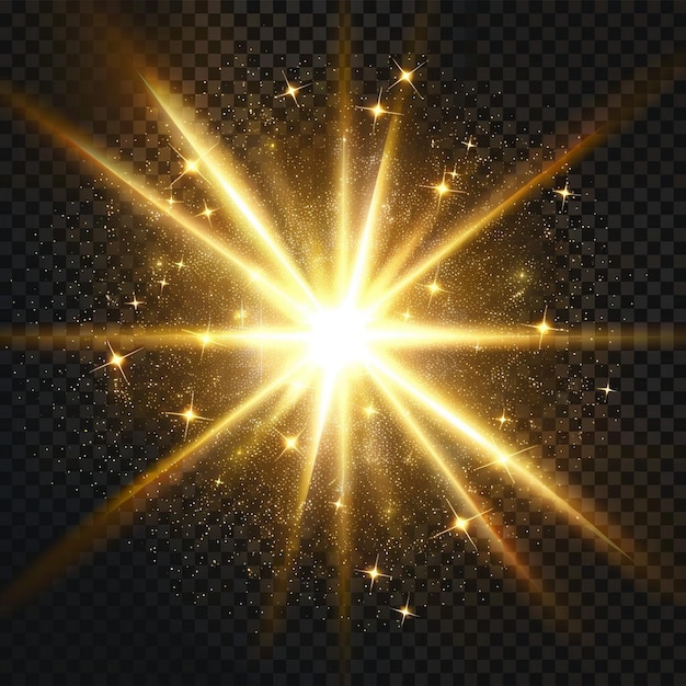 Efecto de llamarada de luz Fondo