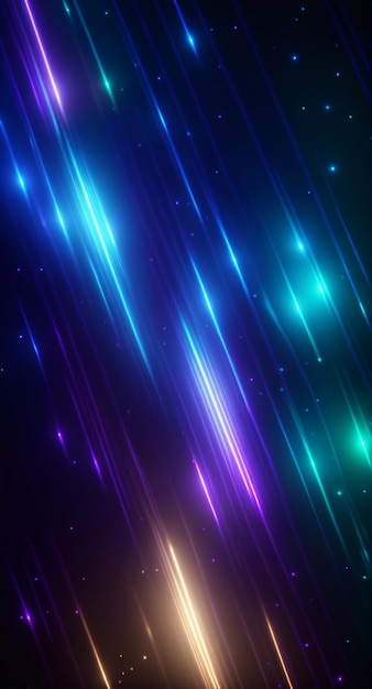 Efecto de luz de alta definición Fondo de luz