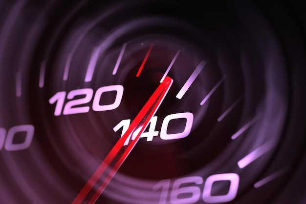 Efecto de luz de alta velocidad abstracto moderno Fondo abstracto con haces de luz curvos Tecnología de movimiento dinámico futurista Patrón de movimiento para el concepto de fondo de diseño de banner
