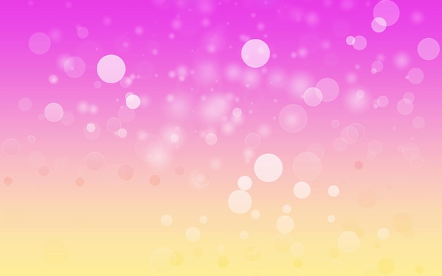 Efecto de luz de fondo bokeh