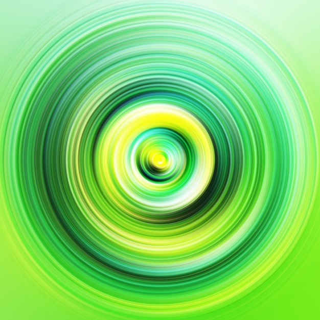 Efecto de movimiento radial colorido Fondo redondeado abstracto Curvas de color y esfera Anillos y círculos de gradiente de varios colores Papel de pared Textura de color telón de fondo y estandarte