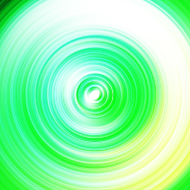 Efecto de movimiento radial colorido Fondo redondeado abstracto Curvas de color y esfera