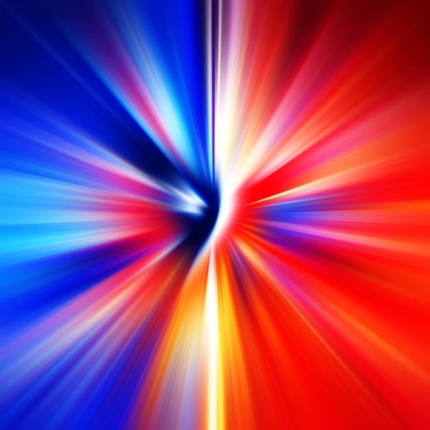 Efecto de movimiento de zoom colorido Fondo abstracto Líneas de color Telón de fondo de textura de color y estandarte Patrón de gradiente de varios colores y papel tapiz texturizado