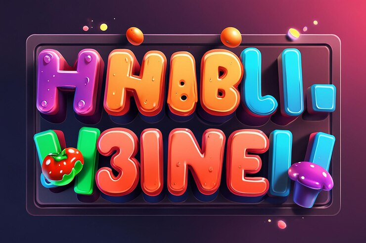 Foto efecto de texto editable 3d de juego divertido