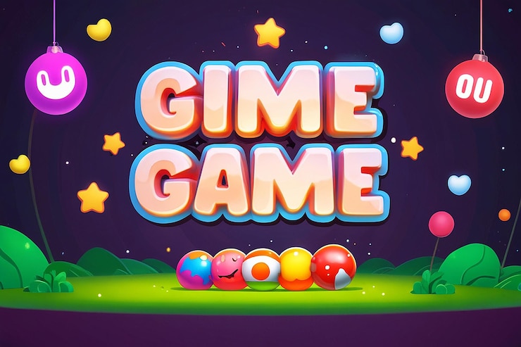 Foto efecto de texto editable 3d de juego divertido