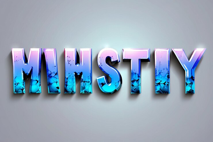 Foto efecto de texto nebuloso editable