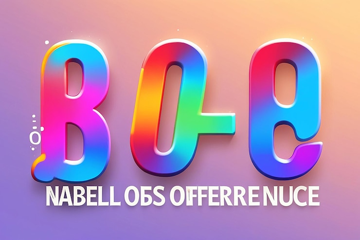 Foto efecto de texto de número editable con nivel de porcentaje
