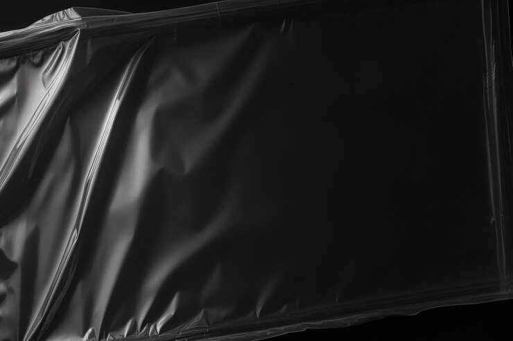 Foto efeito de envoltório de embalagem de plástico sobreposições fotográficas fotografia criativa design único