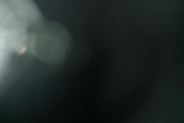 Foto efeito de luz de reflexo de lente real vazamento de raio