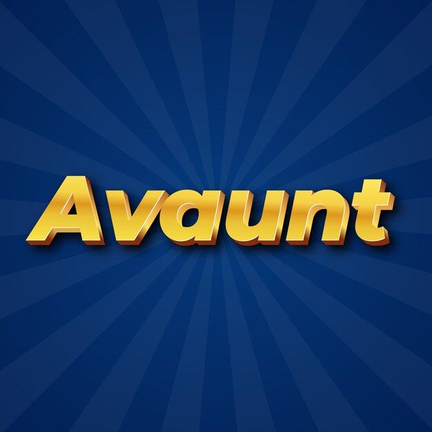 Efeito de texto Avaunt Gold JPG atraente cartão de fundo confete fotográfico