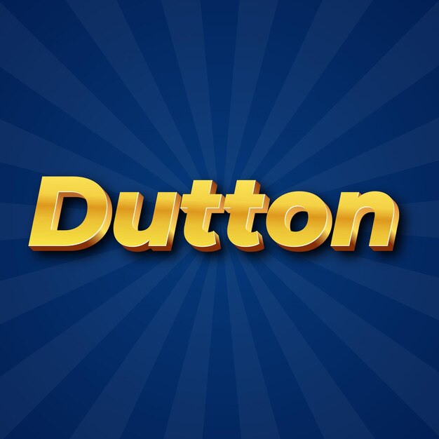 Efeito de texto Dutton JPG dourado foto de cartão de fundo atraente