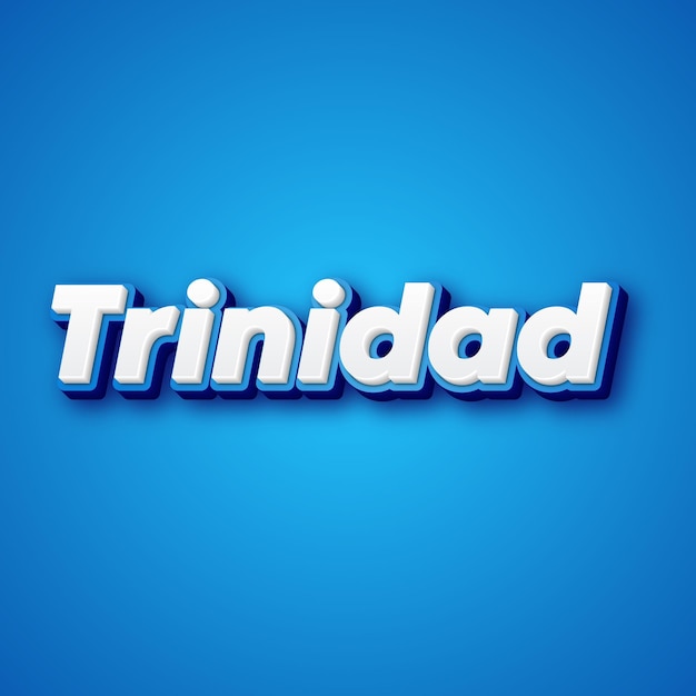 Efeito de texto Trinidad Gold JPG foto de cartão de fundo atraente