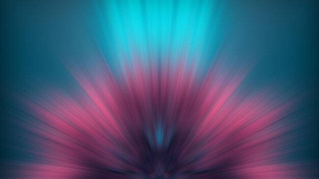Efeito radial de luz de fundo de néon abstrato