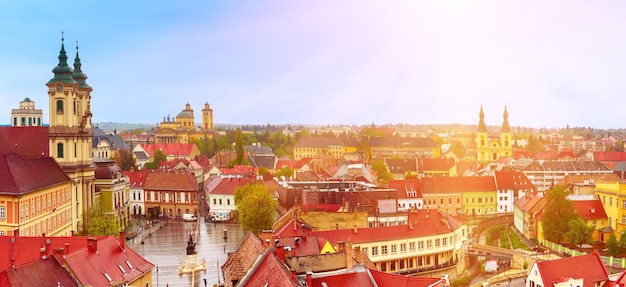 Eger-Stadtpanorama