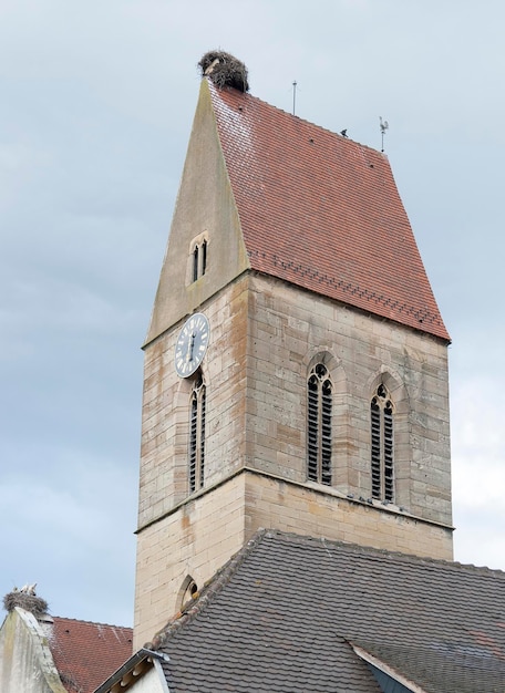 Eguisheim en la Alsacia