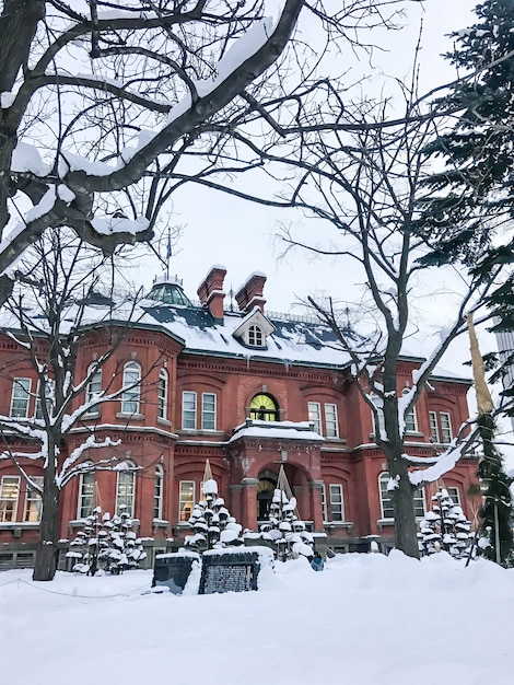 Ehemaliges Hokkaido-Regierungsbüro in Sapporo.