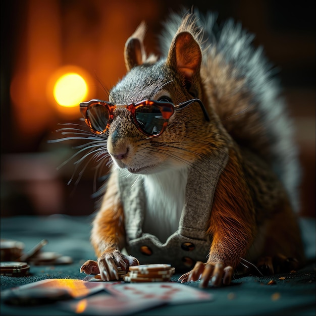 Eichhörnchen-Illustration Die erstaunlichste und trendigste HD-Hinterfläche