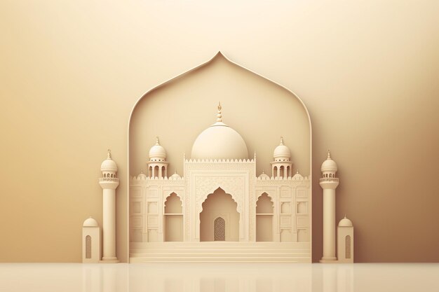 Eid al Adha-Illustration erstellt mit generativer KI