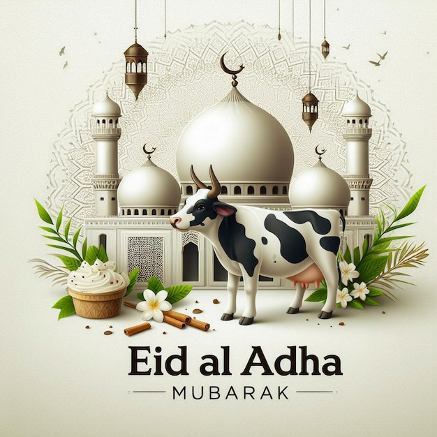 Eid Al Adha Mubarak festival religioso muçulmano