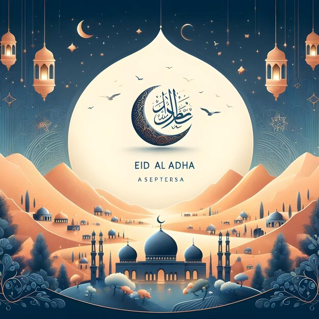 Foto eid al adha-poster-design