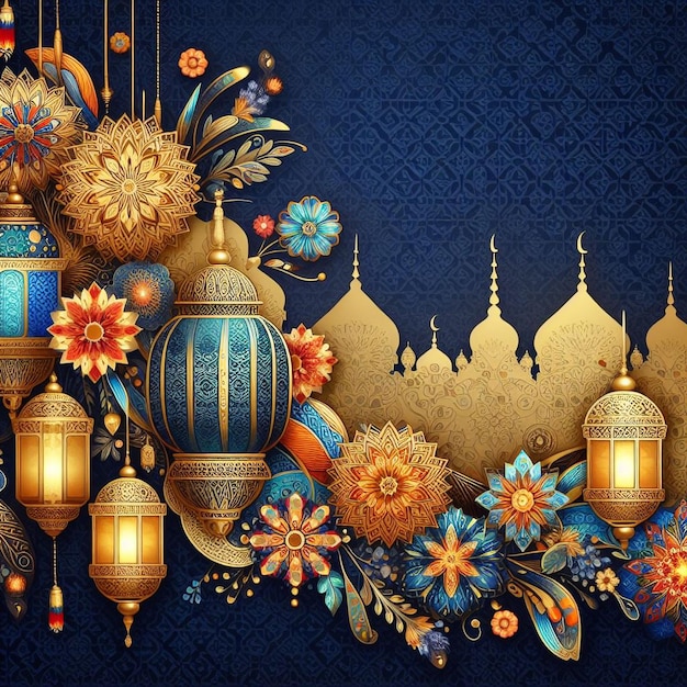 Eid al-Fitr-Bildhintergrund