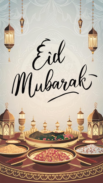 Eid Mubarak Eid AlAdha Eid Saeed Eid AlAddha texto de ramadão Caligrafia
