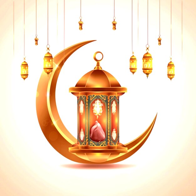 Foto eid mubarak islamisches banner für soziale medien