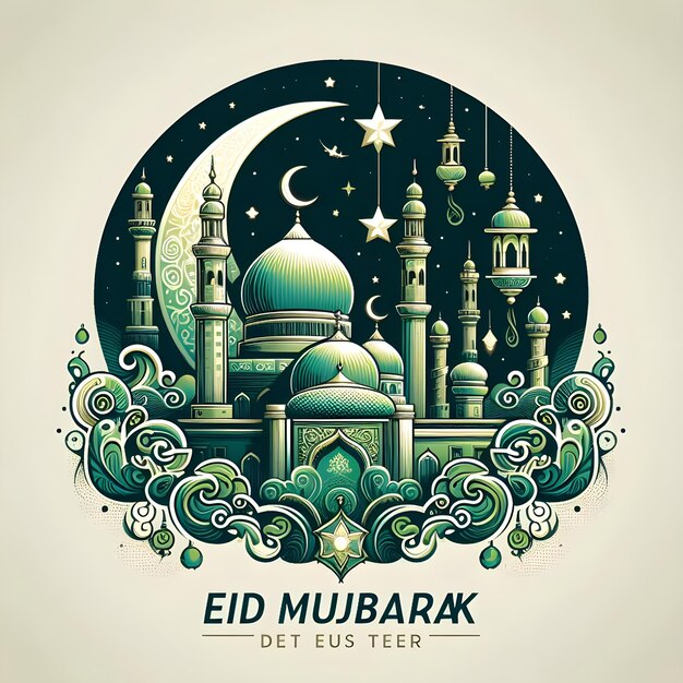 Eid Mubarak-Logo-Design