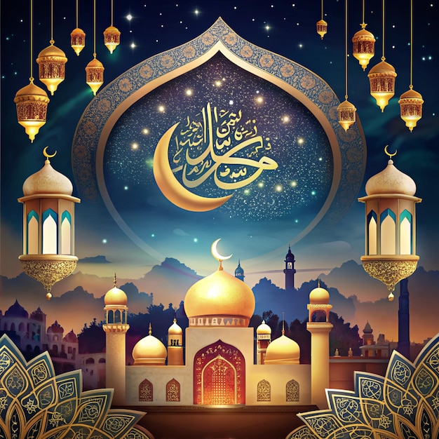 Eid Mubarak del mes de Ramadán