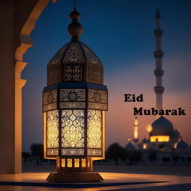 Eid Mubarak mit der Fastenzeit