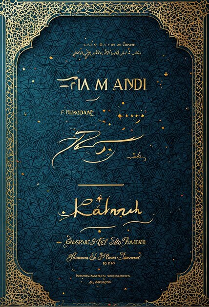 Foto eid mubarak la portada del libro para el booki am