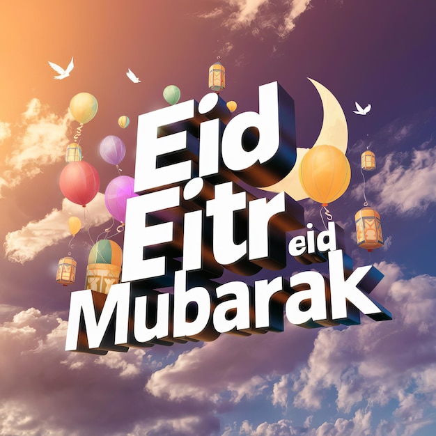 Eid Mubarak Ramadan Kareem fundo de feriado muçulmano islâmico com lanterna ou lâmpada eid