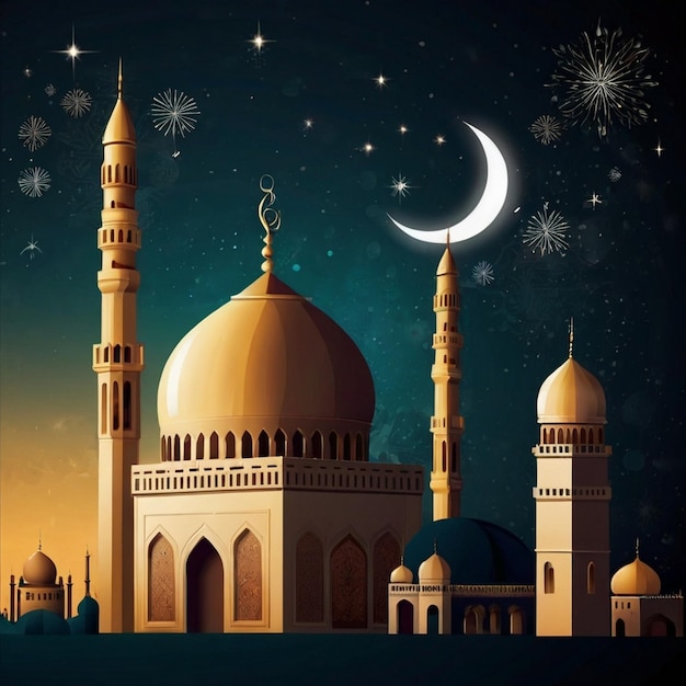 Eid mubarak Ramadan Karim Eid ul fitr cartão de Eid ul Fitr Adha