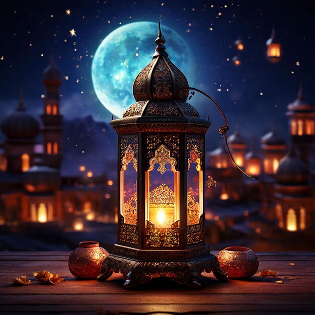 Eid Mubarak und Eid ul Fitr Social-Media-Banner Instagram-Post-Vorlage