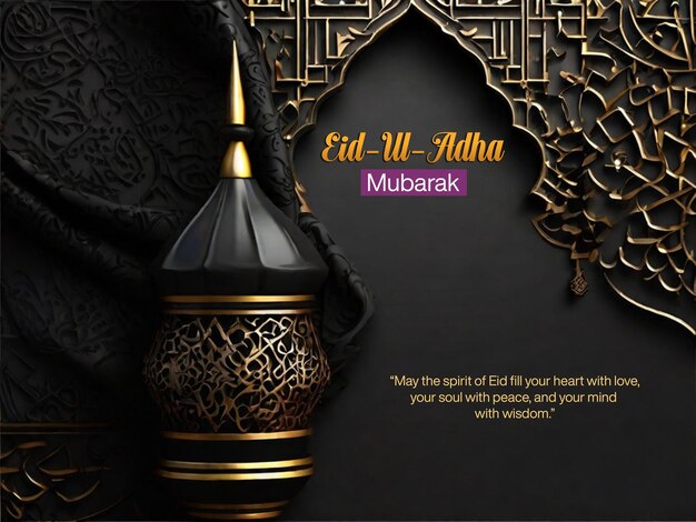 Eid Ul Adha Mubarak (el día de la fiesta)