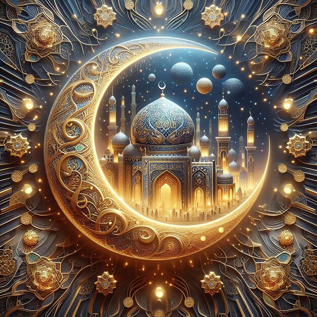 Eid Ul Adha profundidades de la cultura y la fe AI generado