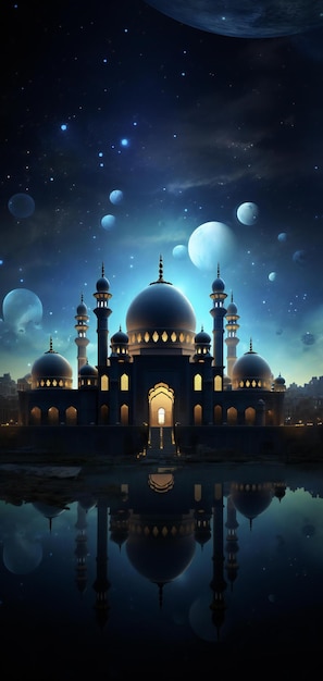 Eid ul fitr fundo Ramadan Kareem fundo