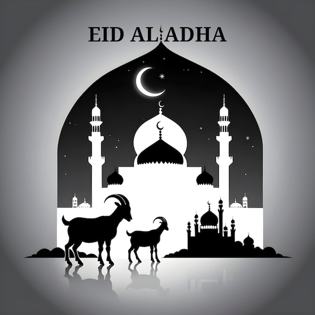 Foto eidal adha eid mubarak thema