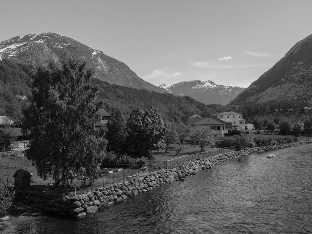 Foto eidfjord, noruega