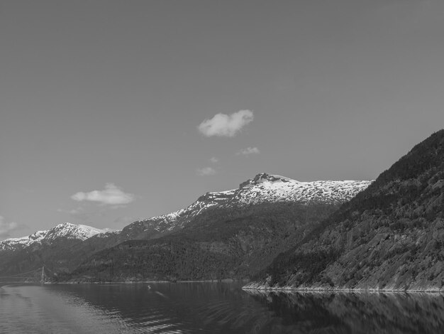 Foto eidfjord en noruega