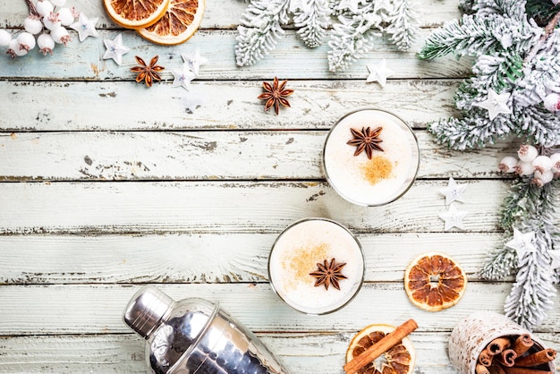 Eierlikör traditionelles Weihnachtsgetränk