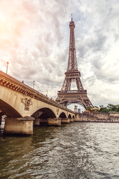 Eiffelturm in Paris Europa