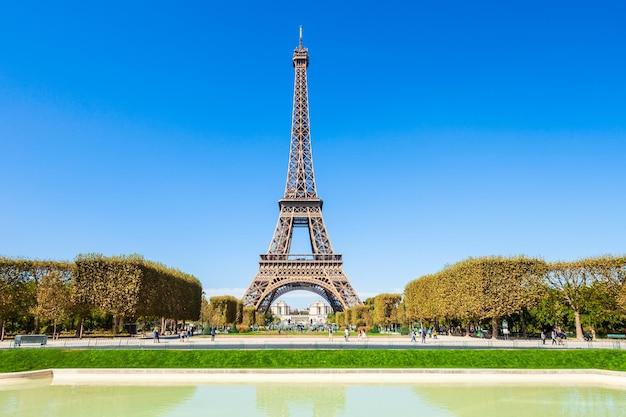 Eiffelturm in Paris Frankreich