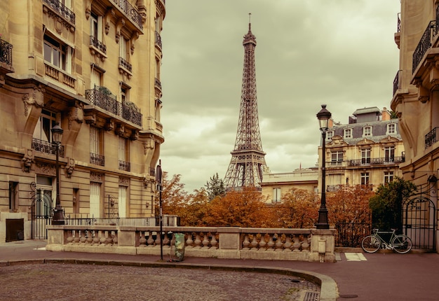 Foto eiffelturm, paris, frankreich
