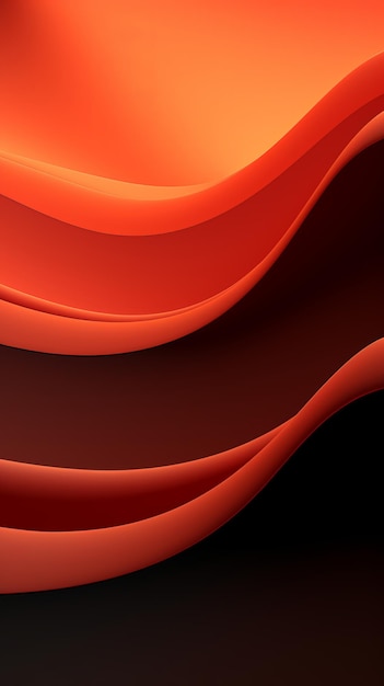 ein abstrakter roter und schwarzer Hintergrund mit Wellenlinien