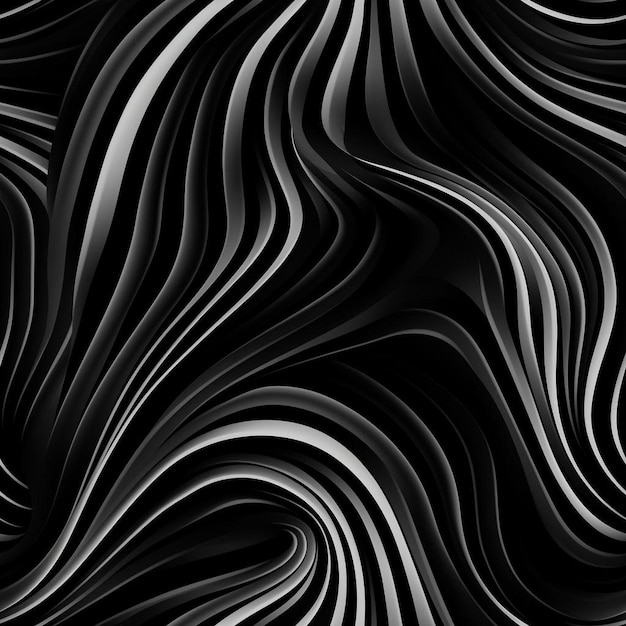 Ein abstraktes Schwarz-Weiß-Bild mit einem abstrakten Schwarz-Weiß-Hintergrund.